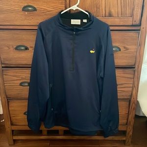 Masters navy pullover quarter zip size XL